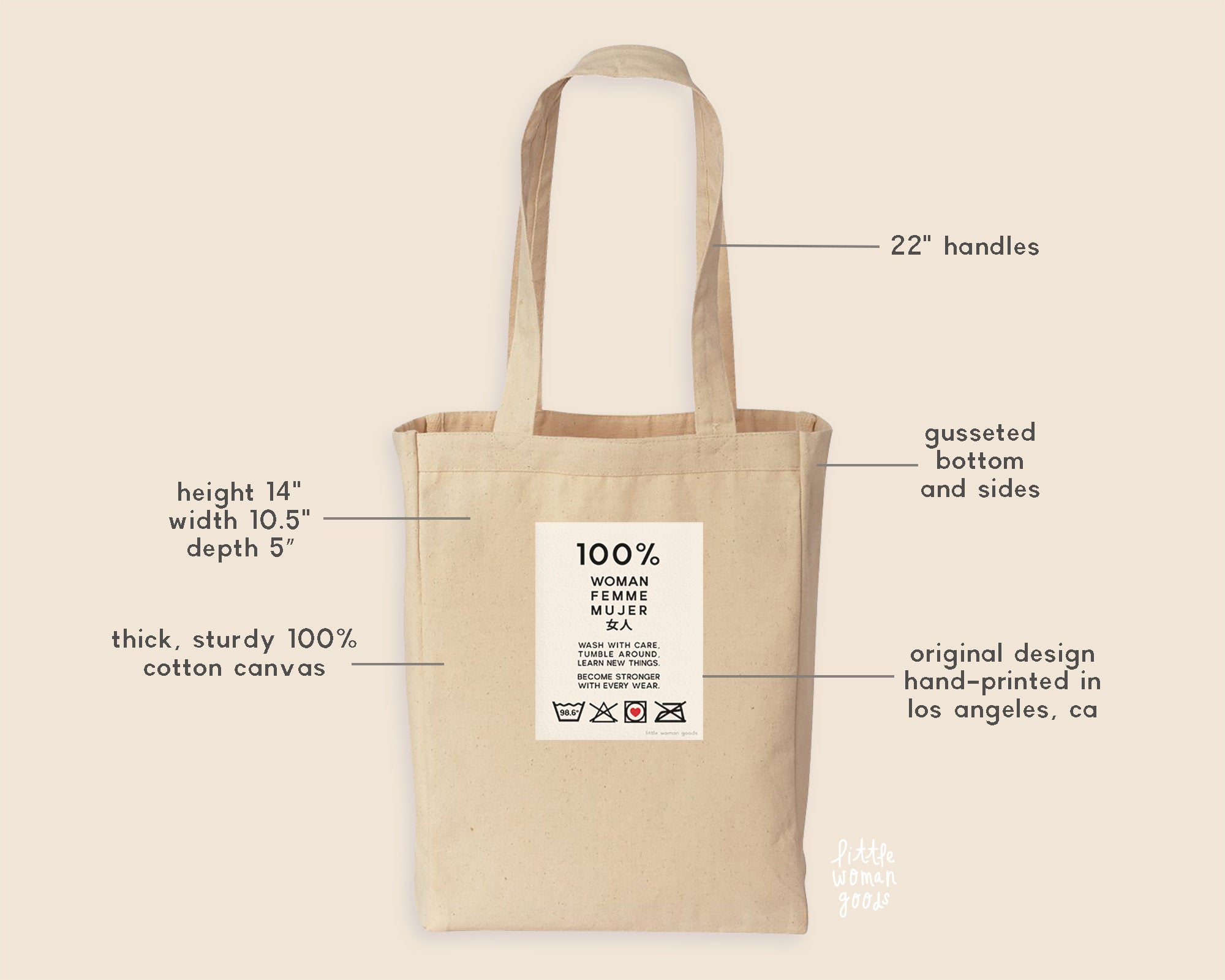 How to wash canvas tote bags hotsell