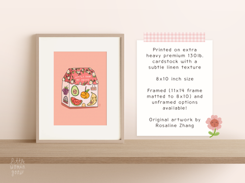 Fruit Shop Art Print