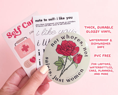 Good Luck Clover Sticker Sheet