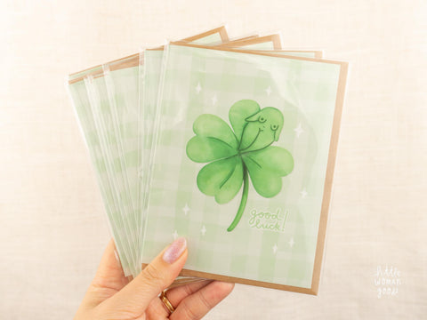 Good Luck Greeting Card