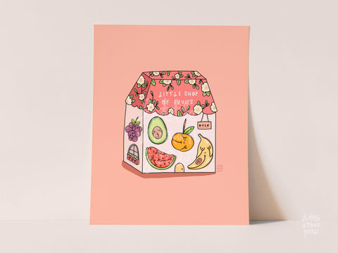 Fruit Shop Art Print