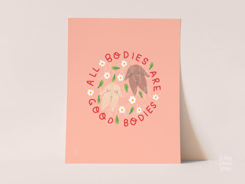 Body Positivity Art Print