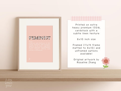 Feminist Wall Art Print