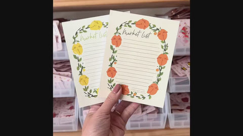 Feminist Market List Notepad