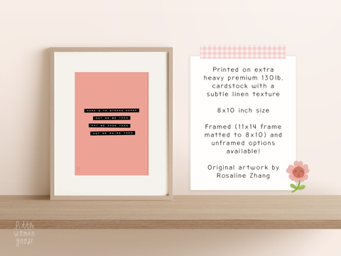 Strong Women Art Print