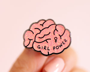 Girl Power Enamel Pin