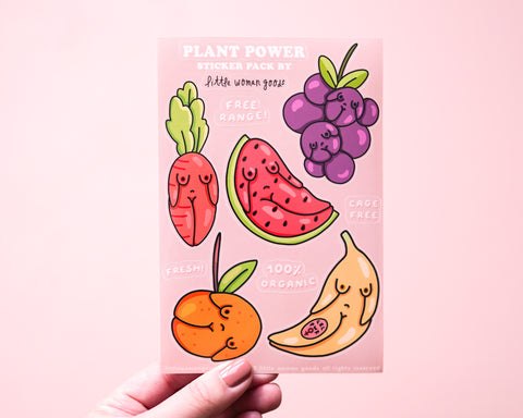 Plant Power Sticker Sheet