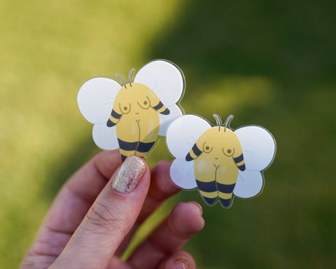 Bumblebee Girl Enamel Pin