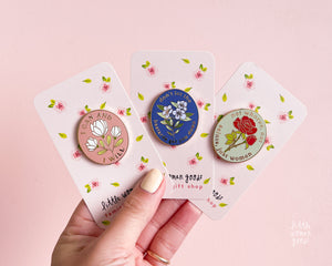 Feminist Enamel Pin Set