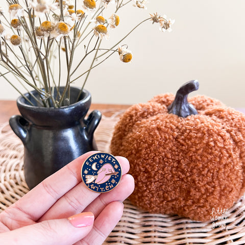 Feminist Witch Enamel Pin