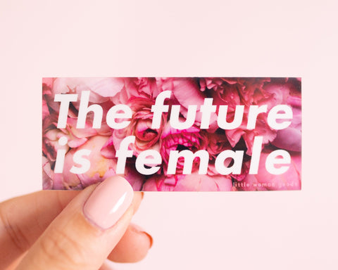 The Future is Female - Feminist Vinyl Sticker