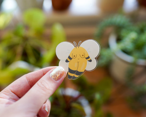 Bumblebee Girl Vinyl Sticker Sheet