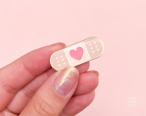 Self Care Enamel Pin