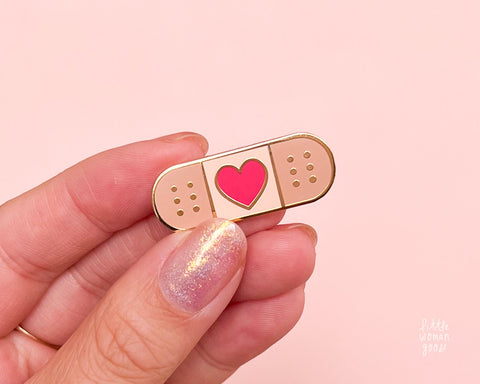 Self Care Enamel Pin