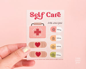 Self Care Enamel Pin