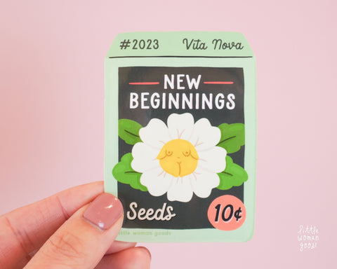 New Beginnings Enamel Pin